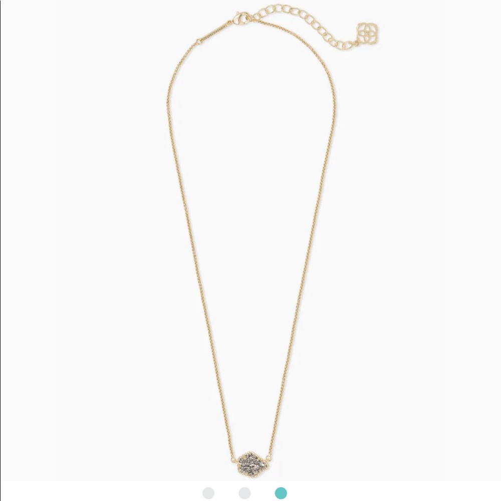 Kendra Scott drusy pendant necklace